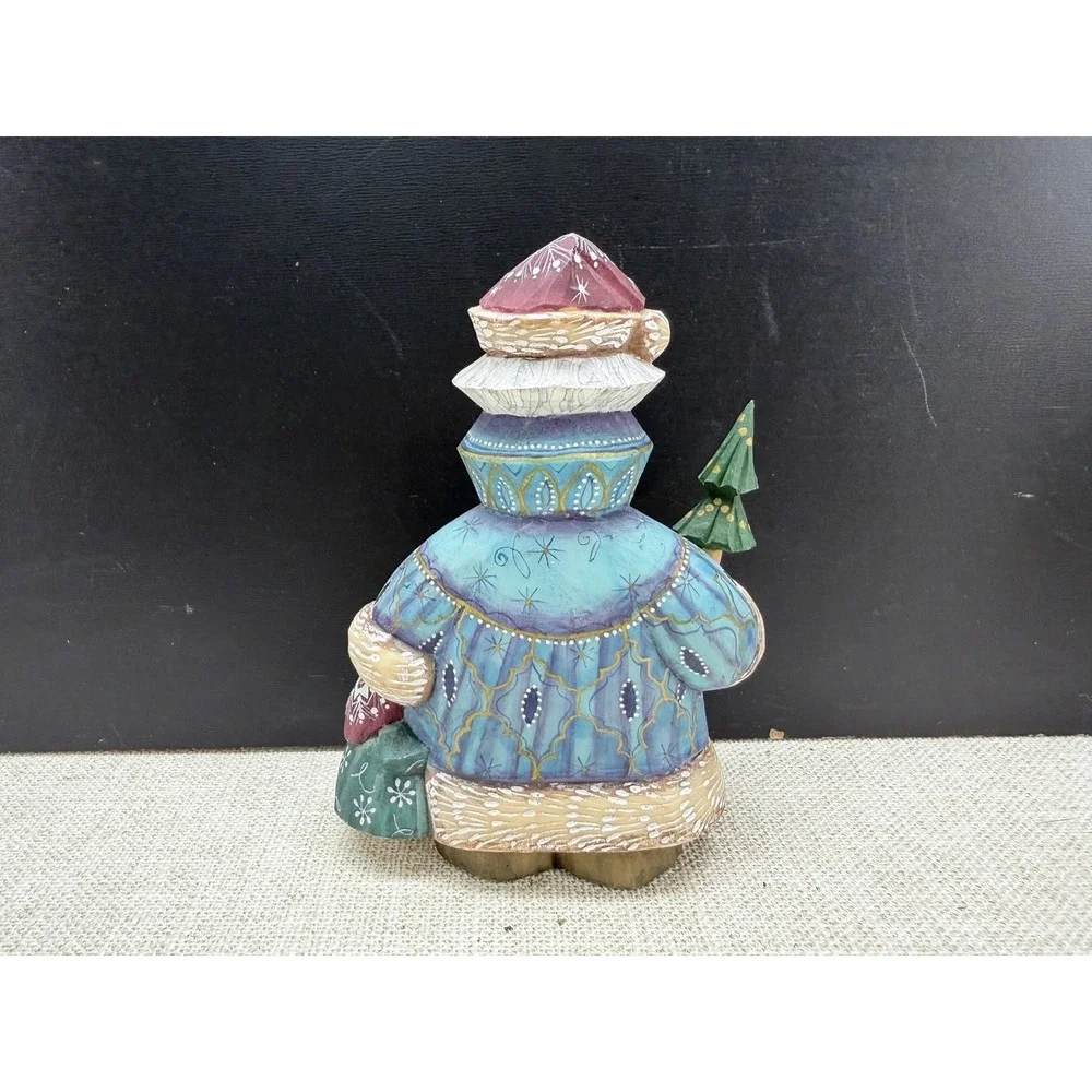G DeBrekht Russian‎ Santa Blue Coat Limited Edition Hand Painted 2000